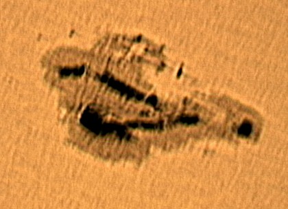 Foto Fleckengruppe auf der Sonne